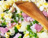 3色彩り炒飯 ベーコンとピーマン作り方6写真
