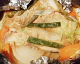 秋鮭と野菜のちゃんちゃん焼き作り方6写真