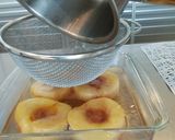 桃のレアチーズケーキ作り方3写真