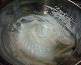抹茶マーブル☆レモンシフォンケーキ作り方5写真