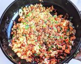 カレー風味のひき肉ライス作り方8写真