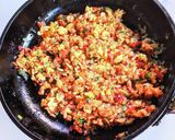 カレー風味のひき肉ライス作り方10写真