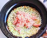 パプリカカップのひき肉ライス焼き作り方4写真