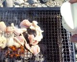 鳥もも肉の炭火焼き（BBQ）作り方3写真