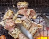 鳥もも肉の炭火焼き（BBQ）作り方4写真
