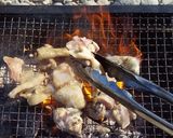 鳥もも肉の炭火焼き（BBQ）作り方5写真