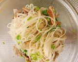 ビーフンきゅうり豚肉のパクチー夏サラダ作り方5写真