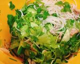 ビーフンきゅうり豚肉のパクチー夏サラダ作り方6写真