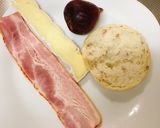 チーズ＆カリ２ベーコン＆イチジクのサンド作り方1写真