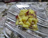 今が旬☆さつまいもの茗荷味噌和え♪作り方3写真