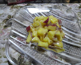 今が旬☆さつまいもの茗荷味噌和え♪作り方3写真