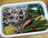 自分弁当・9月15日作り方1写真