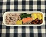 自分弁当・9月15日作り方2写真
