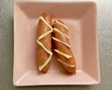 チーズを挟んだソーセージ★ホットドッグ作り方4写真