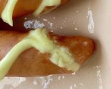チーズを挟んだソーセージ★ホットドッグ作り方6写真