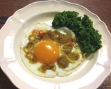 目玉焼きアレンジ 発酵玉葱・ヒハツ作り方9写真