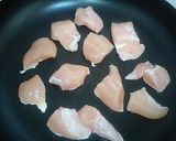 美味しくDiet☆鶏ときのこのクリーム煮作り方2写真