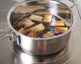 サッと煮て【牛肉と絹揚げのしぐれ煮風）作り方3写真