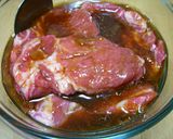 豚肩ロースの梅ソース作り方4写真