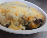 かぼちゃと牛挽き肉のチーズ焼き作り方5写真
