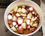 たこと里芋の煮物作り方3写真