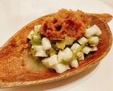 【簡単副菜】めかぶと山芋の梅ソースのせ作り方6写真