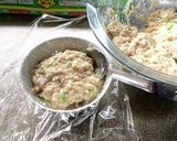 節約！油を使わないあんかけ豆腐ハンバーグ作り方5写真