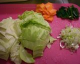 牛もつ炒め☆コクみそ味作り方1写真