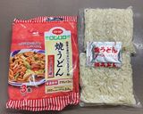 私流、カレーの残りで焼きカレーうどん作り方1写真