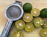 シークワーサーのジュース果汁搾り作り方3写真