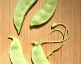 油揚げとつる豆の煮物作り方1写真