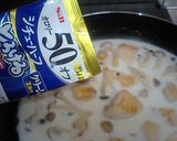 美味しくDiet☆鶏ときのこのクリーム煮作り方7写真