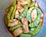 油揚げとつる豆の煮物作り方4写真