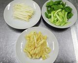きのこたっぷりみそ汁作り方3写真