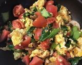 卵と野菜の甘酢あん作り方5写真