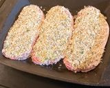 *香りパン粉の焼きミルフィーユカツ*作り方4写真