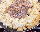 鯖缶使って臭みがない納豆入りチャーハン作り方4写真
