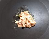 タラコのリエットでスピンオフ的パスタ作り方3写真