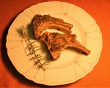 豪華！骨付きラムチョップバジル風味作り方3写真
