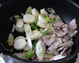 マコモタケと豚バラの回鍋肉風作り方5写真