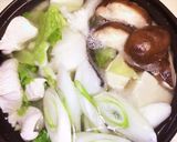 タラと鶏胸肉のさっぱり鍋作り方2写真