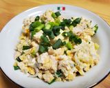 超ヘルシー♪豆腐と鳥むねひき肉の卵炒め煮作り方7写真