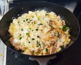 超ヘルシー♪豆腐と鳥むねひき肉の卵炒め煮作り方6写真
