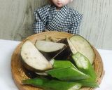 リカちゃん♡ナスとオクラお母さん煮風作り方10写真