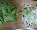 とろける☆白菜と椎茸の中華風ミルクスープ作り方1写真