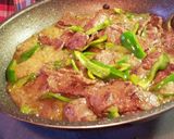 牛カルビの さっぱり味ポン酢炒め作り方3写真