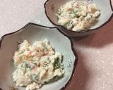 カニカマ しんじょ風 レンチン 卵白作り方3写真