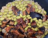 蒲焼1枚で4人前♪うなぎ炊き込みご飯作り方3写真