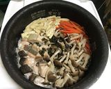 秋鮭の炊き込みご飯作り方4写真