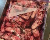 簡単　シャキシャキ長芋のゆかり甘酢漬け作り方4写真